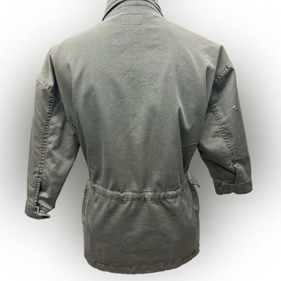 Anthropologie Hudson Jeans Sienna Anorak Jacket in Rustic Peridot‎ Size S - Picture 7 of 14